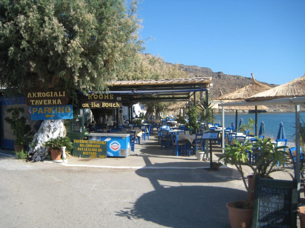 Beachfront Apartment Kato Káto Zákros Dış mekan fotoğraf