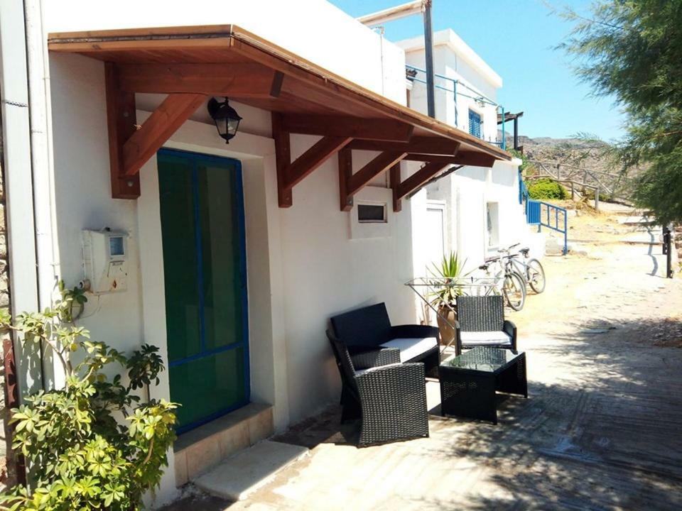 Beachfront Apartment Kato Káto Zákros Dış mekan fotoğraf
